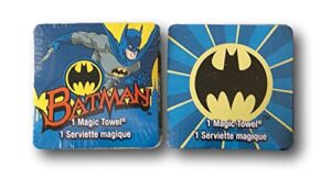 dc comics batman magic towel washcloth bundle - 2 count