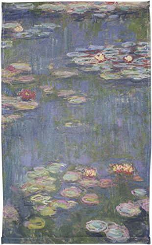 RNK Shops Water Lilies by Claude Monet Finger Tip Towel - Full Print