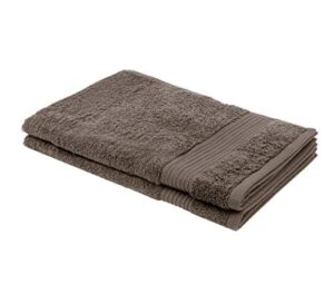 bliss luxury combed cotton bath towels - 34" x 56" | extra large premium quality bath sheet | salon towels | 650 gsm | soft & absorbent towels for bathroom | slate, 2 pk bliss hand towels