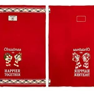 ThemeParks Disney Parks - Christmas is Happier Together - Chip and Dale - Kitchen Towel