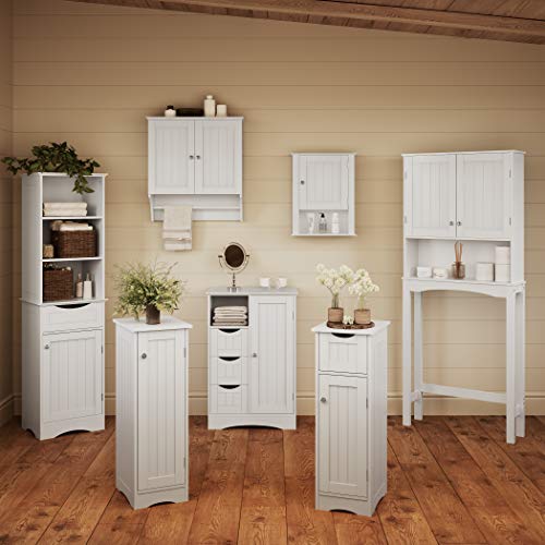 RiverRidge Ashland Two-Door, White Wall Cabinet