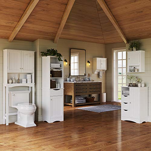 RiverRidge Ashland Two-Door, White Wall Cabinet