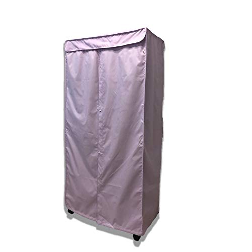 Formosa Covers Portable Garment Rolling Rack Cover - Protect Your Clothes from Dust Keep Your Room Looking Organized in Lilac Purple (Cover Only) (36"W x 18"D x 68"H)