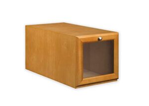 shoetrap hightop/heel shoe storage box, maple