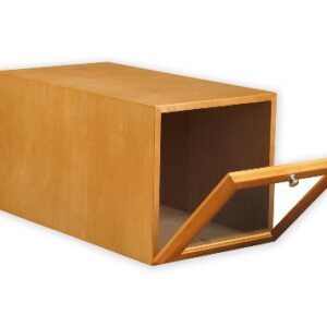 ShoeTrap Hightop/Heel Shoe Storage Box, Maple