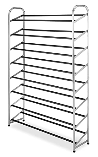 Whitmor 8 Tier Shoe Tower - 40 Pair - With Non-Slip Racks