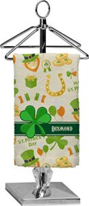 rnk shops st. patrick's day finger tip towel - full print (personalized)