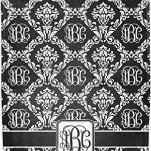 RNK Shops Monogrammed Damask Finger Tip Towel - Full Print (Personalized)