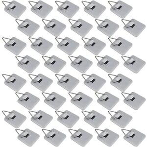 upgraded adhesive plate hanger,yucool 40 pcs invisible vertical holders for pictures wall decor photos