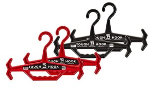 tough hook original hanger max pack set of 4 | 2 midnight and 2 red |usa made | multi pack
