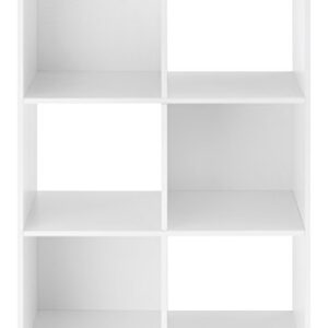 Whitmor 6 White Cube Organizer