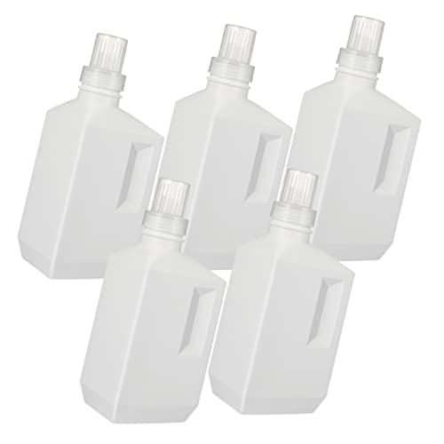 Cabilock 10 Pcs Laundry Detergent Bottle Shampoo or White