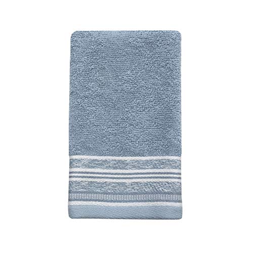 Croscill Nomad Fingertip Towel, Blue