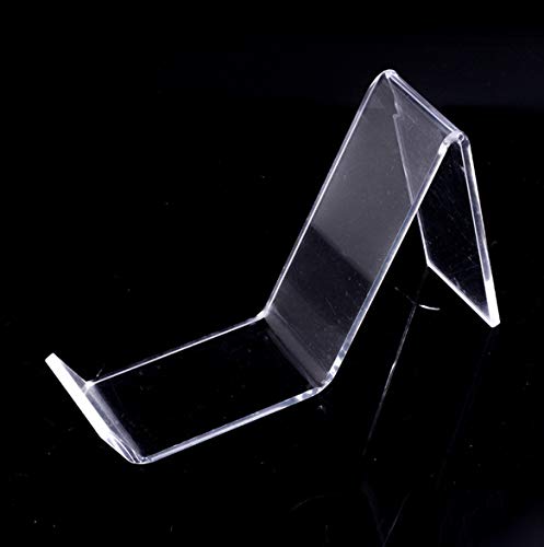 10x Clear Acrylic Shoe Retail Shop Display Rack Show Stand Sandal Riser Support