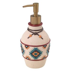 avanti linens - soap dispenser/lotion pump, decorative home decor (navajo dance collection)
