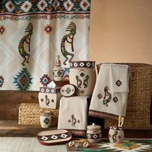 Avanti Linens - Fingertip Towel, Soft & Absorbent Cotton Towel (Navajo Dance Collection)