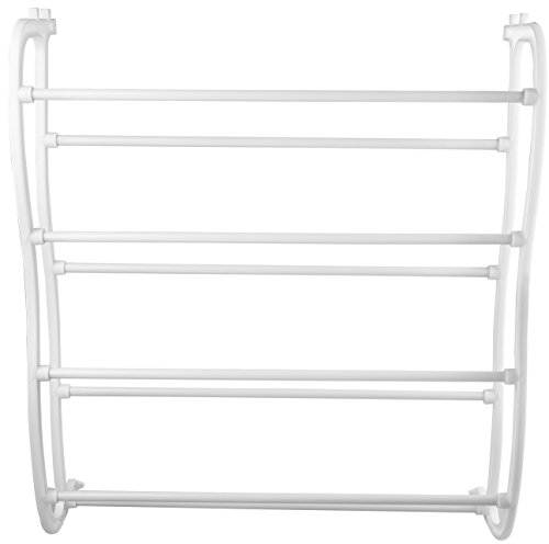 GPCT Over The Door Wall Hanging 36-Pair Shoe Rack. Fits Over Standard-Size Doors, 12 Shelves Design, Holds Sneakers, Heels, Sandals, Low Boots. Shelf Closet Wall Hanging Organizer Storage Shoe Stand