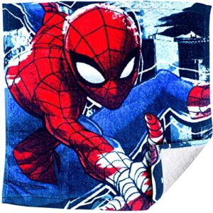 30 x 30cm unisex one size spiderman cotton towel avengers cartoon face cloth towel