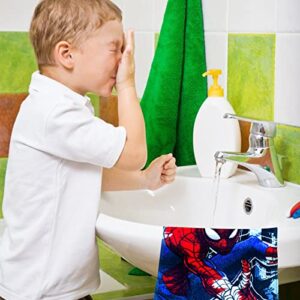 30 X 30cm Unisex One Size Spiderman Cotton Towel Avengers Cartoon Face Cloth Towel