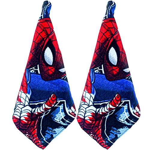 30 X 30cm Unisex One Size Spiderman Cotton Towel Avengers Cartoon Face Cloth Towel