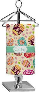 rnk shops easter eggs finger tip towel - full print (personalized)