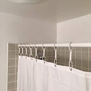 StayDry Systems Extra Long Shower Rings (Institute) (6.0)