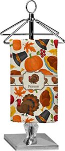 rnk shops traditional thanksgiving finger tip towel - full print (personalized)