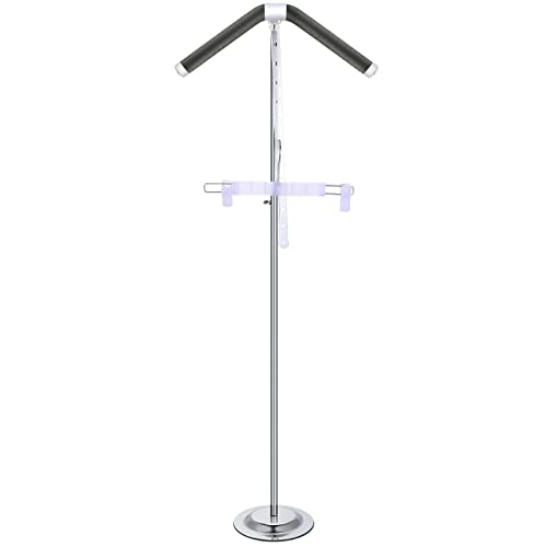 Amyhill Adjustable Shirt Display Height Adjustment, 15.7-27 Inches Height, Adjustable Mannequin Alternative with Display Hanger Strips and skirt Hangers with Adjustable Clips, Jacket Hanger Stand