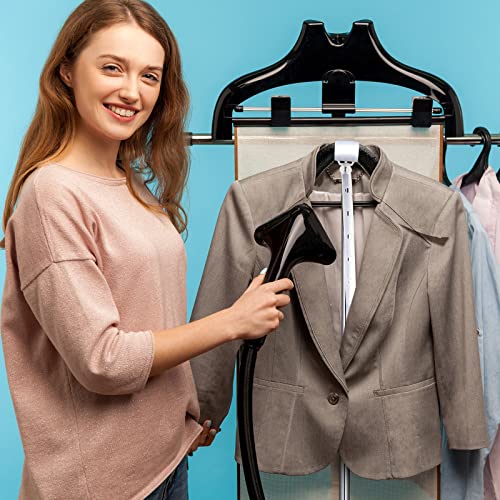 Amyhill Adjustable Shirt Display Height Adjustment, 15.7-27 Inches Height, Adjustable Mannequin Alternative with Display Hanger Strips and skirt Hangers with Adjustable Clips, Jacket Hanger Stand
