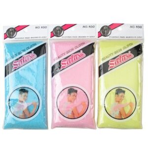 salux beauty skin cloth for shower 5piece package