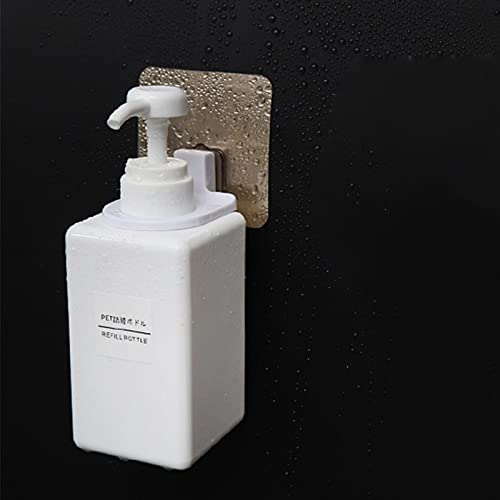 Self Adhesive Shower Bottle Hook Wall Mounted Shampoo Holder Hook Shower Gel Bottle Rack Hanger for Wall Kitchen Bathroom Toilet