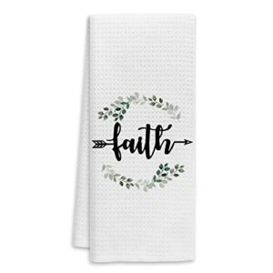 inspirational quotes faith kitchen towels dish towels hand towels,religious decorative hand towels bath towels,religious gifts for women faith teens girls mom men kids christian catholic