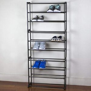 Sunbeam SR00755 30-Pair Shoe Rack, Black