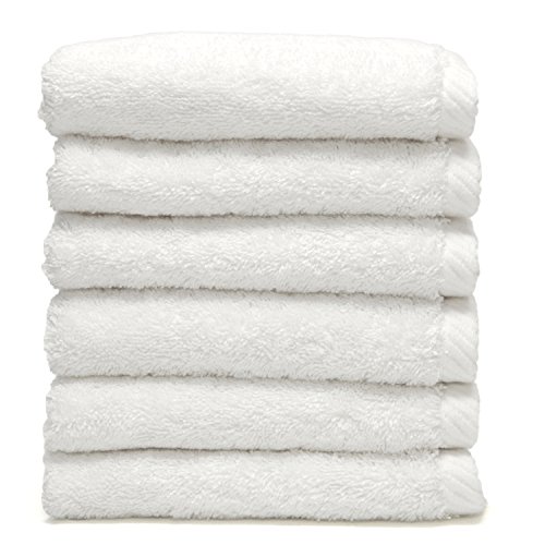 Linum Home Textiles Soft Twist 100-Percent Turkish Cotton Washcloths, Set of 6