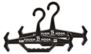 original tough hook hanger pack set of 2 | 1 black and 1 midnight |usa made | multi pack
