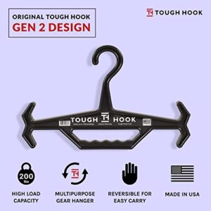 Original Tough Hook Hanger Pack Set of 2 | 1 Black and 1 Midnight |USA Made | Multi Pack