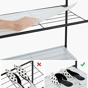 YOUDENOVA Small Clothes Rack, Freestanding Clothing Garment Rack with Shelves for Living Room, Black Coat Rack