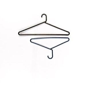 Makao Beach Trading Co. The WIDEST Clothes Hanger on The planet-22.375 inches (Almost 2 feet Across) Hula Hanger Giant Extra Wide Big Tubular Hanger (Set of 12)