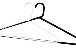 Makao Beach Trading Co. The WIDEST Clothes Hanger on The planet-22.375 inches (Almost 2 feet Across) Hula Hanger Giant Extra Wide Big Tubular Hanger (Set of 12)