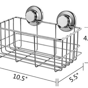 SANNO Double Suction Hooks Suction Cups Vacuum Hook Suction Cup Shower Caddy Bath Wall Shelf