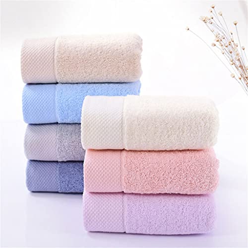 EYHLKM Cotton Absorbent Towel 33 * 34cm Couple Sports Sweat-Absorbing Adult Children's Home (Color : Gray, Size : 33x34cm)