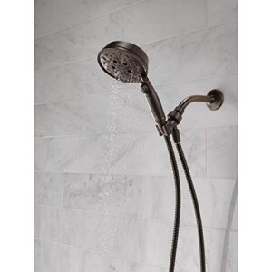 Delta 7-Spray Handheld Showerhead with Pause in SpotShield Venetian Bronze