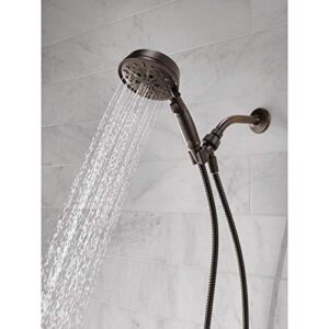 Delta 7-Spray Handheld Showerhead with Pause in SpotShield Venetian Bronze