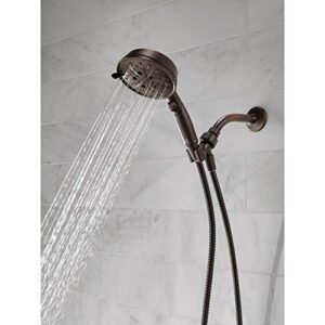 Delta 7-Spray Handheld Showerhead with Pause in SpotShield Venetian Bronze