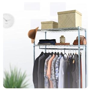 MonsterRax Clothing Rack - Garment Rack Storage, Wardrobe Clothes Organizer, Steel Clothing Racks, Shoes and Clothing Organizer, Adjustable Garment Racks for Hanging Clothes - 18″ x 36″ x 72"