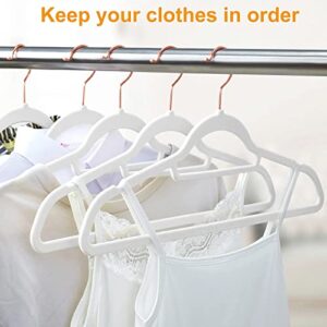 BAGAIL Pack of 100 Velvet Hangers