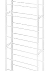 Whitmor Freestanding 30-Pair Shoe Rack