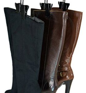 Deluxe 12-Pair Hanging Boot Storage - Double Decker Caddy Includes 12 Boot Hangers (Boot Organizer, Boot Hanger, Boot Storage System) (Original System with 12 Boot Hangers)