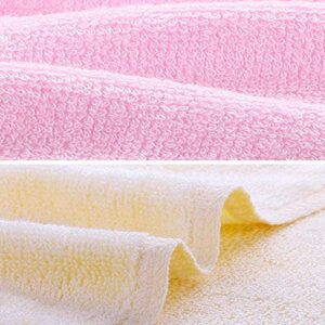 YiYaYo Absorbent Washcloths Bamboo Towel Set 10 Pack for Bathroom-Hotel-Spa-Kitchen Multi-Purpose Fingertip Towels & Face Cloths 12'' x 12''