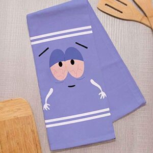 south park towelie hand towel - a great housewarming gift - 15” x 25”